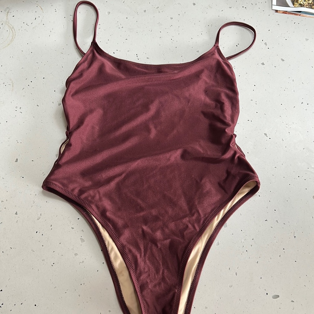 Somedays Lovin Restless Wanderer one piece in oxblood